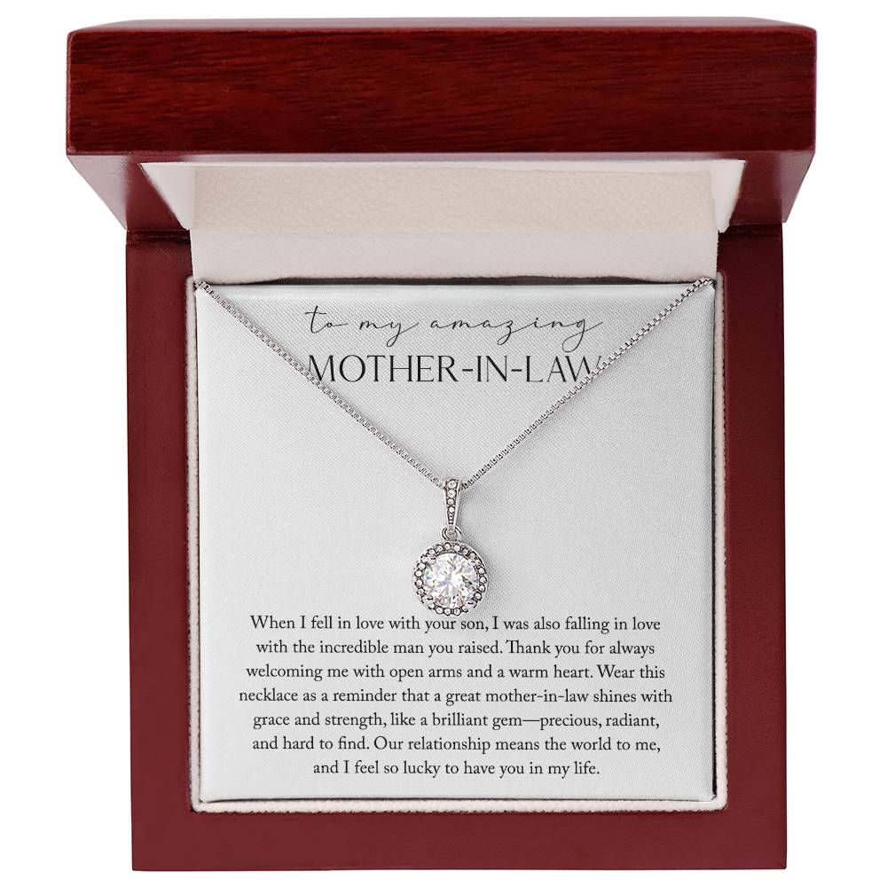 Mother-In-Law Thank You Son Necklace