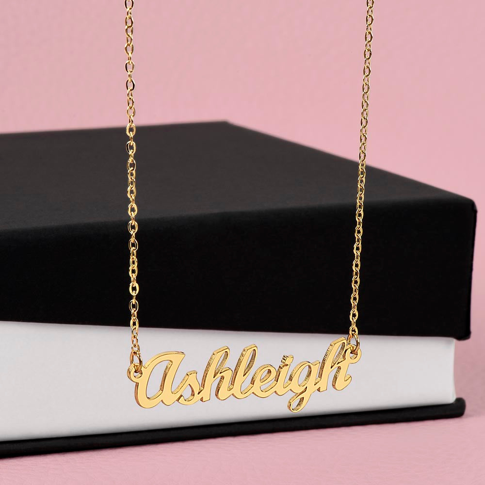 Forever My Name Necklace