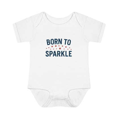 Born to Sparkle Baby Onesie