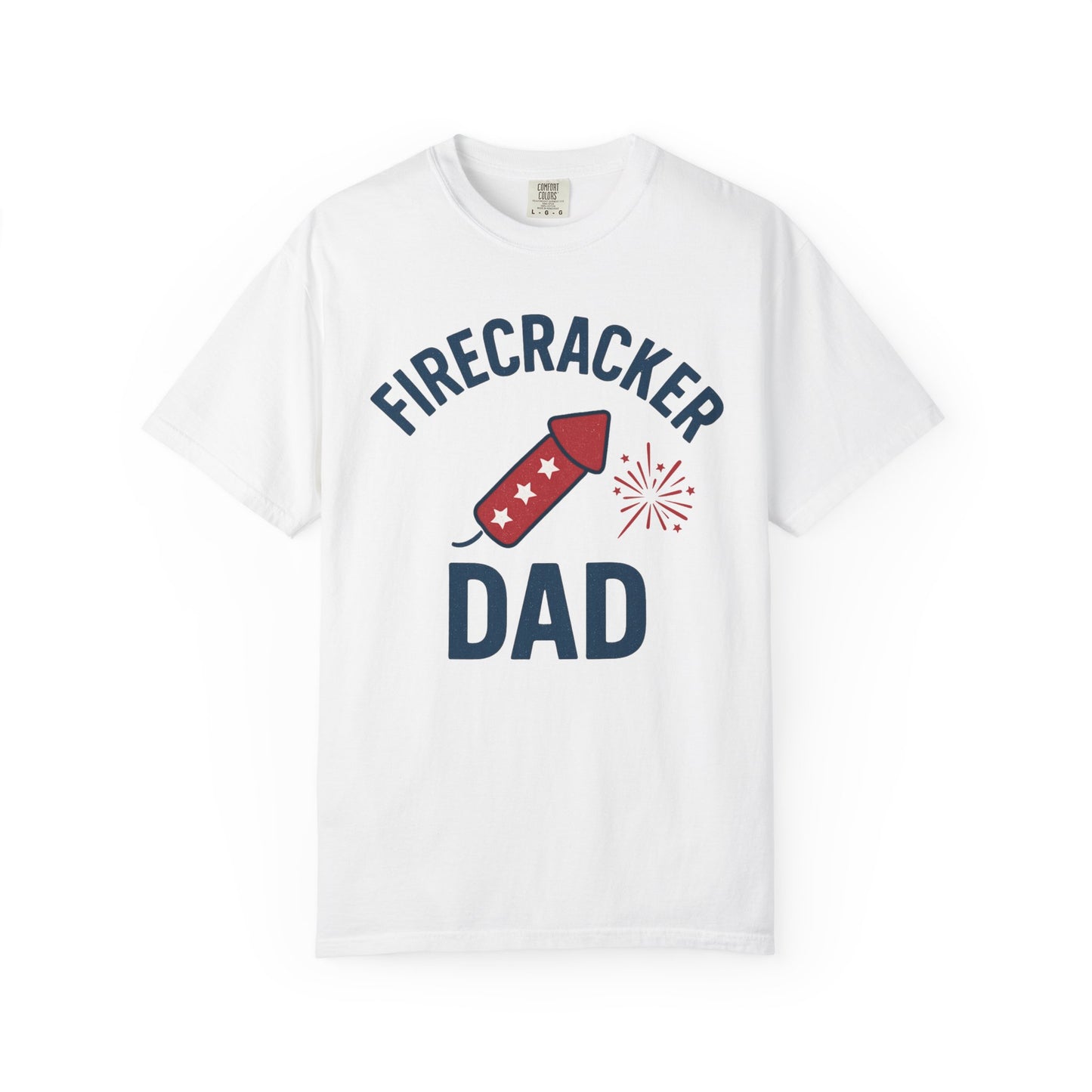 Firecracker Dad Patriotic Tee