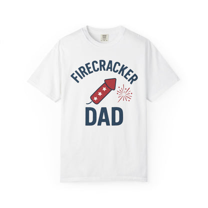 Firecracker Dad Patriotic Tee