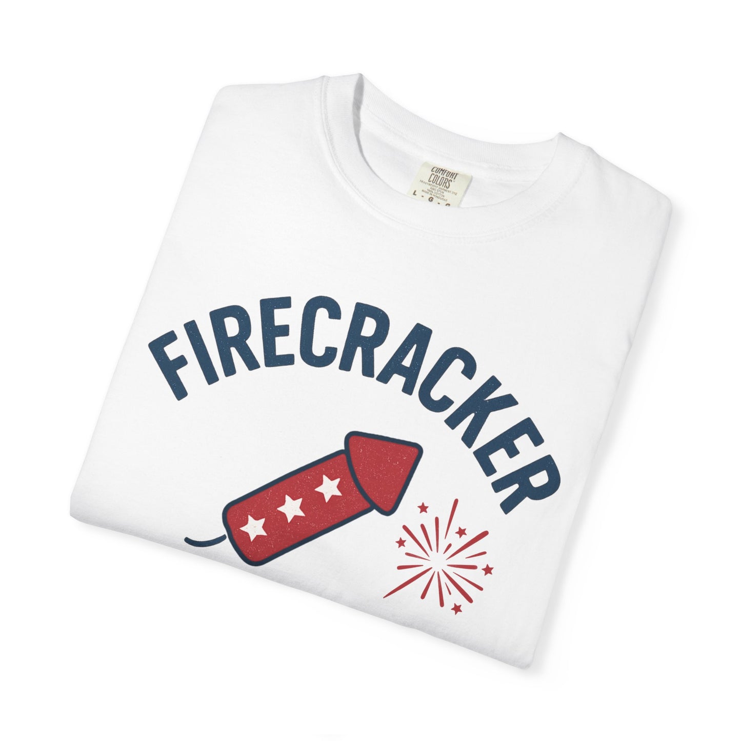 Firecracker Dad Patriotic Tee