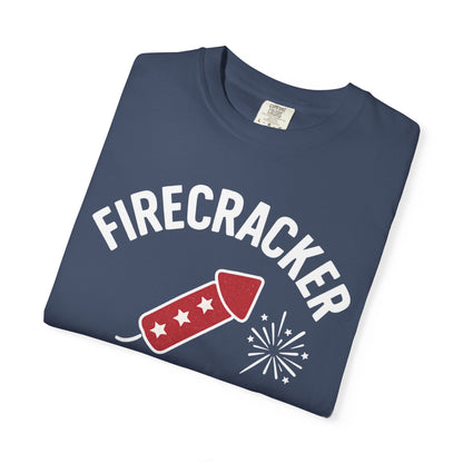 Firecracker Dad Patriotic Tee