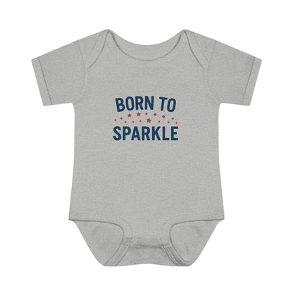 Born to Sparkle Baby Onesie