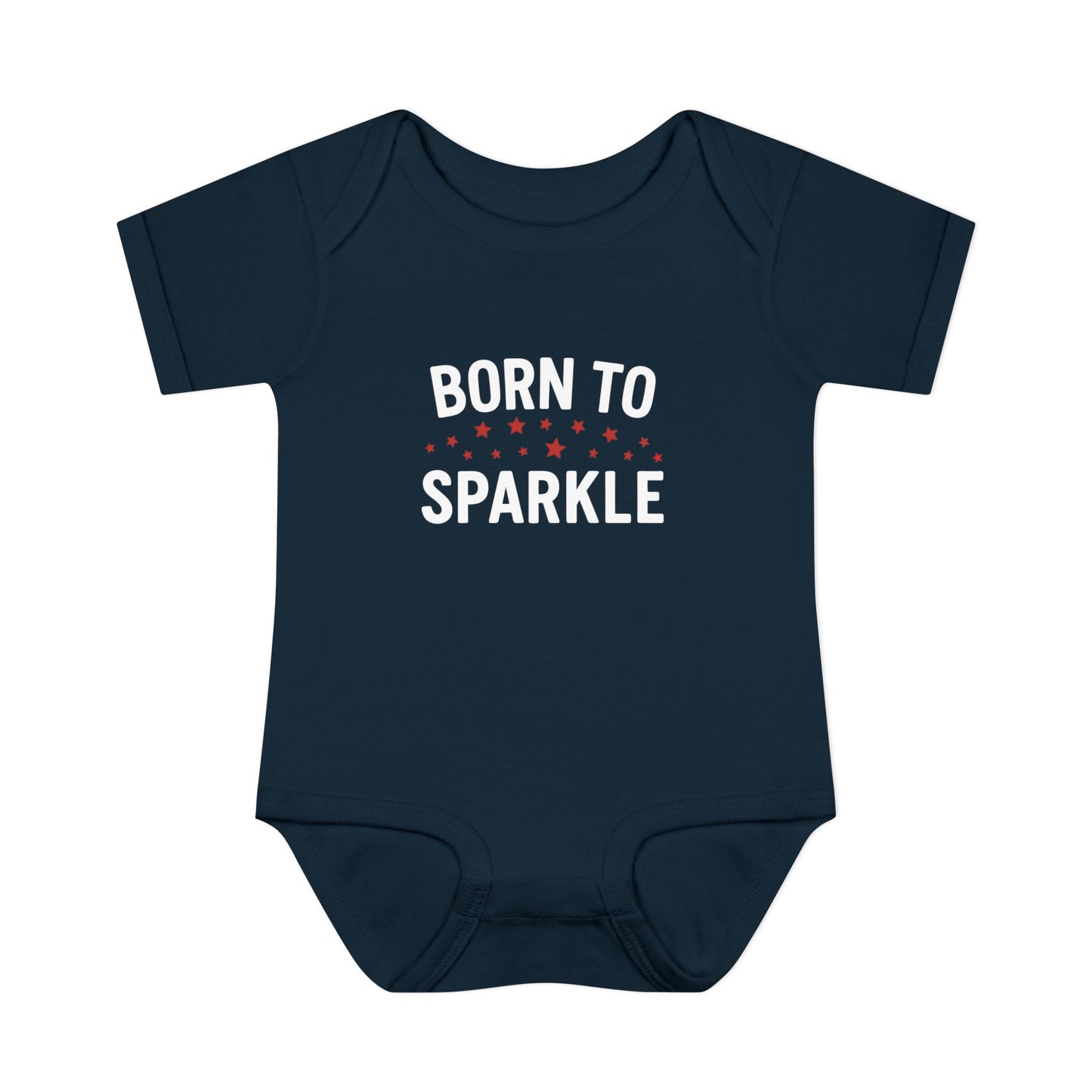 Born to Sparkle Baby Onesie
