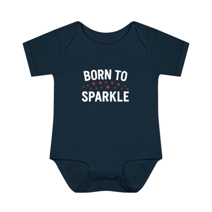 Born to Sparkle Baby Onesie