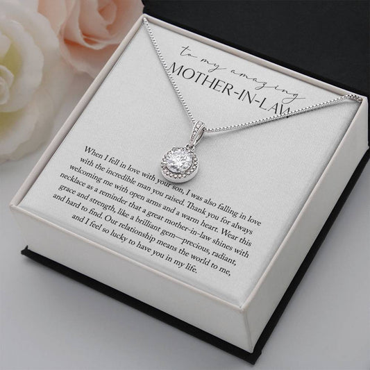 Mother-In-Law Thank You Son Necklace