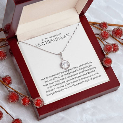 Mother-In-Law Thank You Daughter Necklace