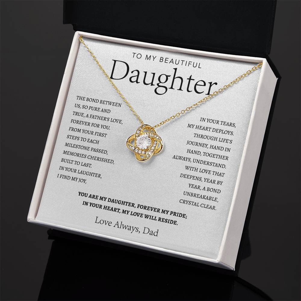 Father Daughter Bond Necklace