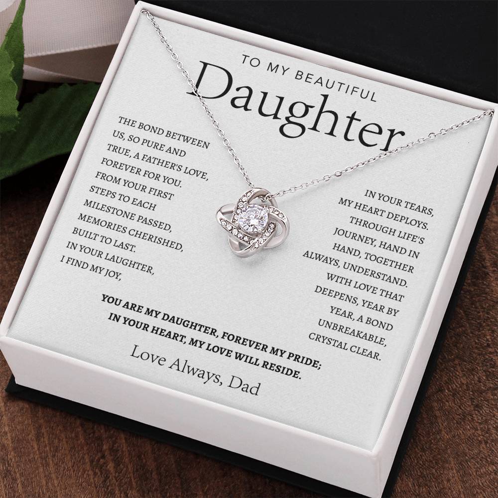 Father Daughter Bond Necklace