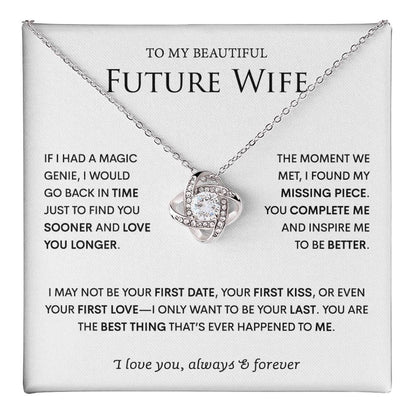 Future Wife Love Knot Necklace