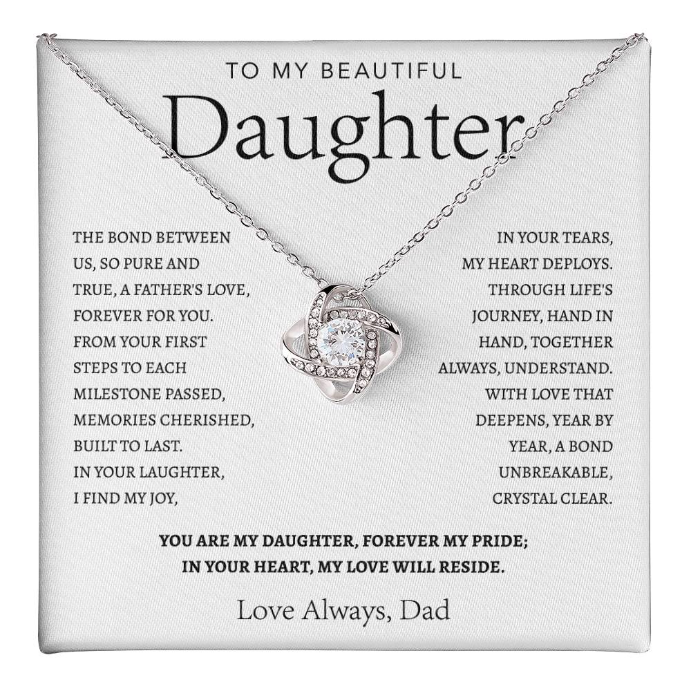 Father Daughter Bond Necklace