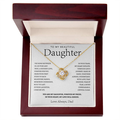 Father Daughter Bond Necklace