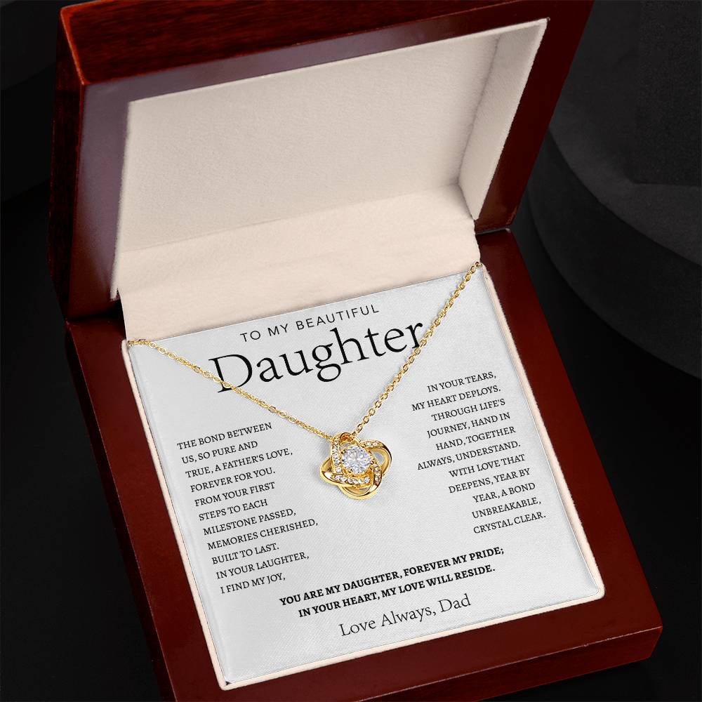 Father Daughter Bond Necklace