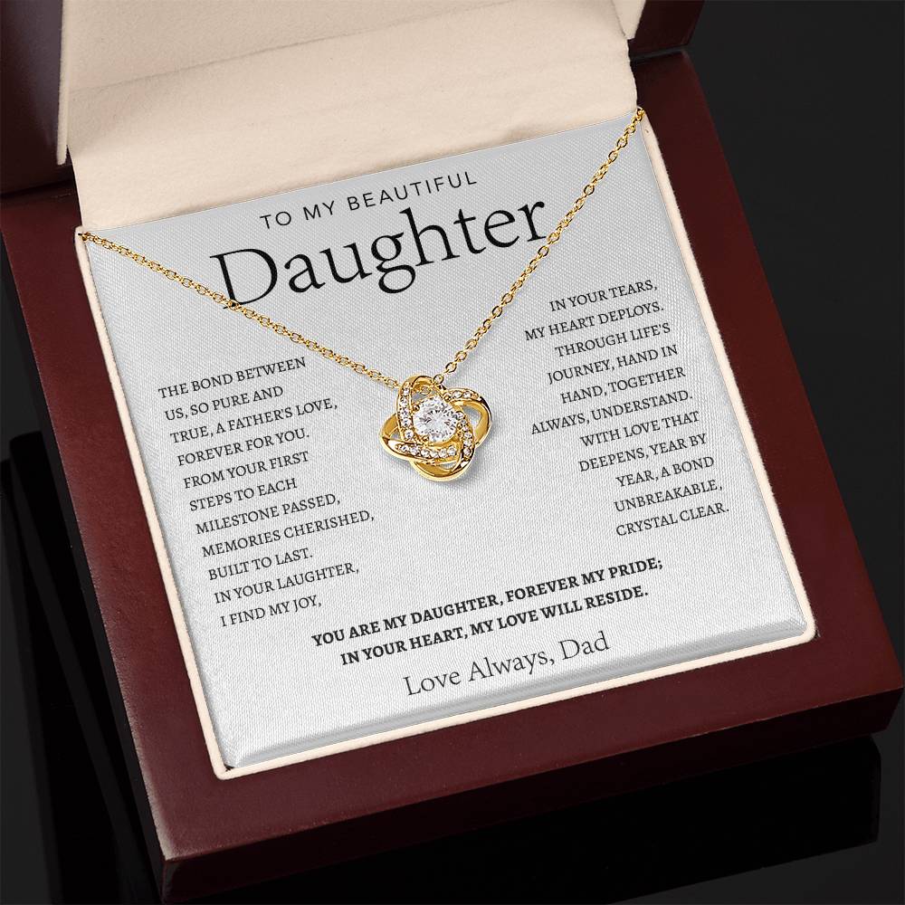 Father Daughter Bond Necklace