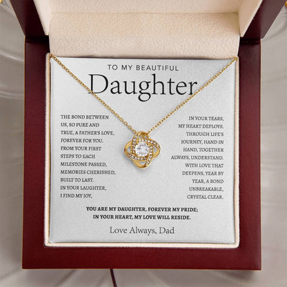 Father Daughter Bond Necklace