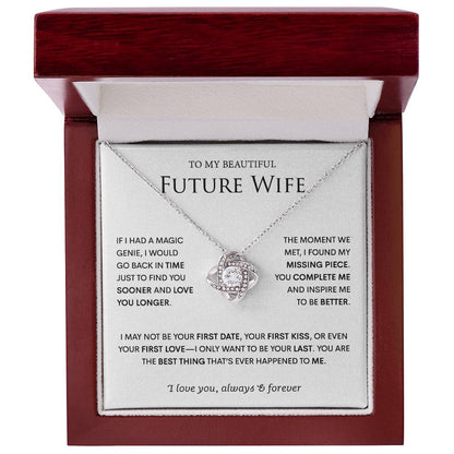 Future Wife Love Knot Necklace