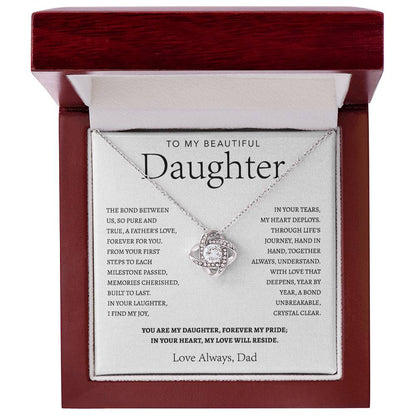 Father Daughter Bond Necklace