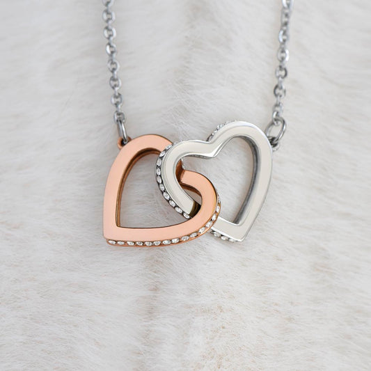 Daughter Interlocking Hearts Necklace