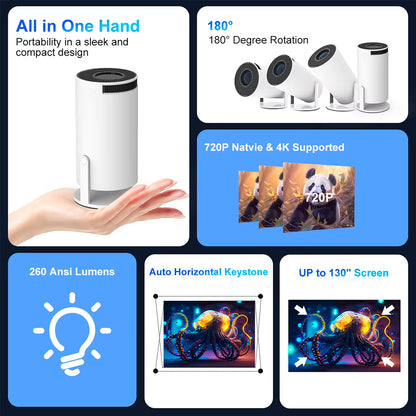 Portable Home Theater Projector