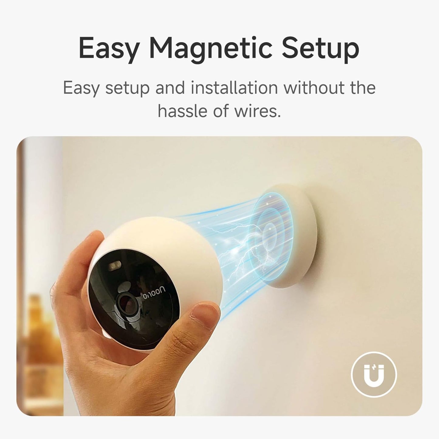 Magnetic Wireless Security Camera System