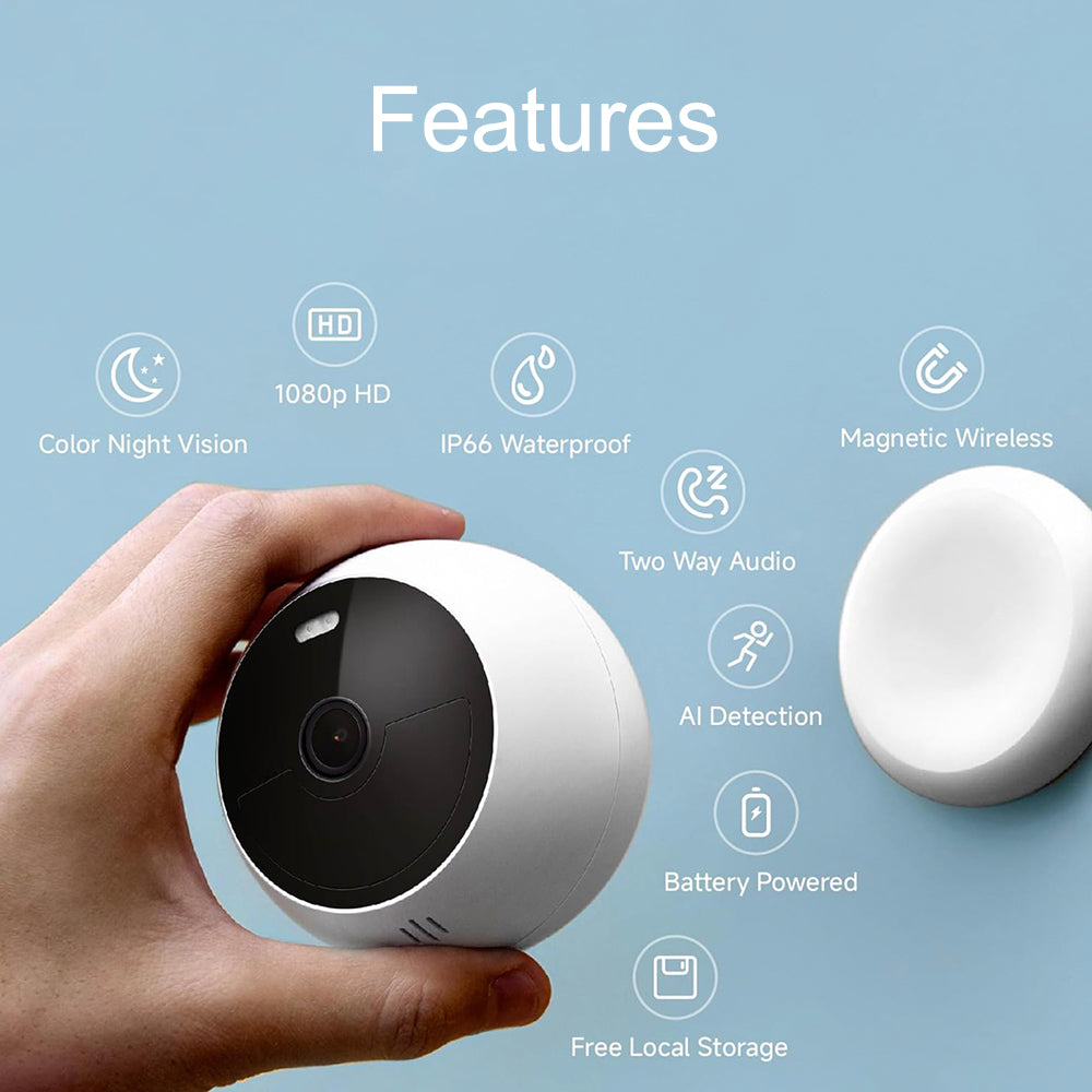 Magnetic Wireless Security Camera System